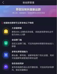 抖音粉丝群能容纳多少人