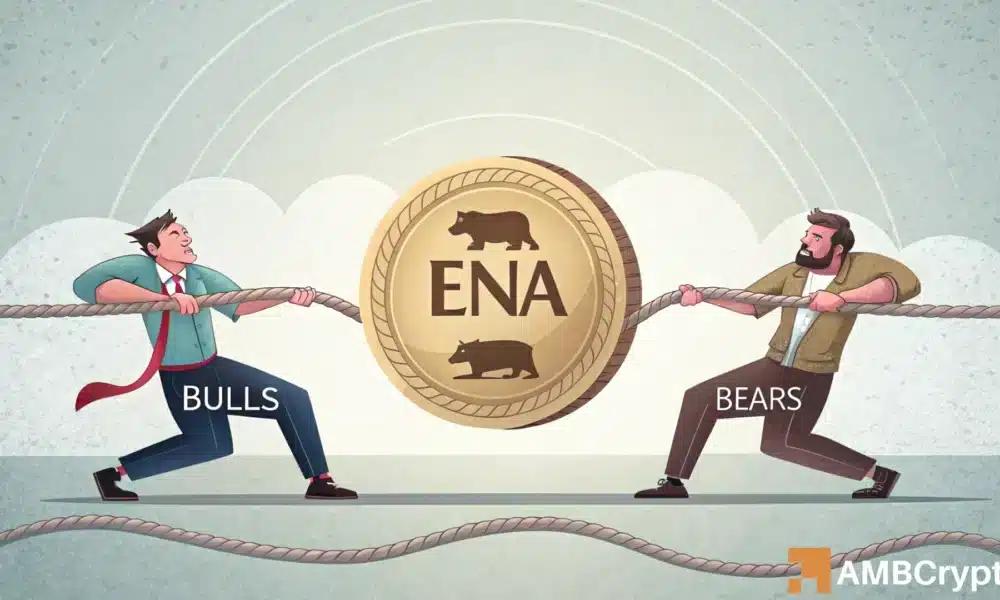 Ethena 的 TVL 创下新高，但 ENA 价格下跌 13% – 原因如下