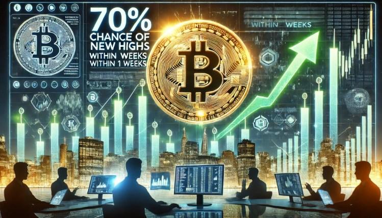 比特币价格预测：专家预测两周内创下新高的可能性为70%