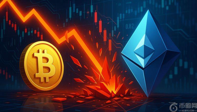 加密货币杠杆率暴跌：超过 6 亿美元的 BTC 和 ETH 多头被清算