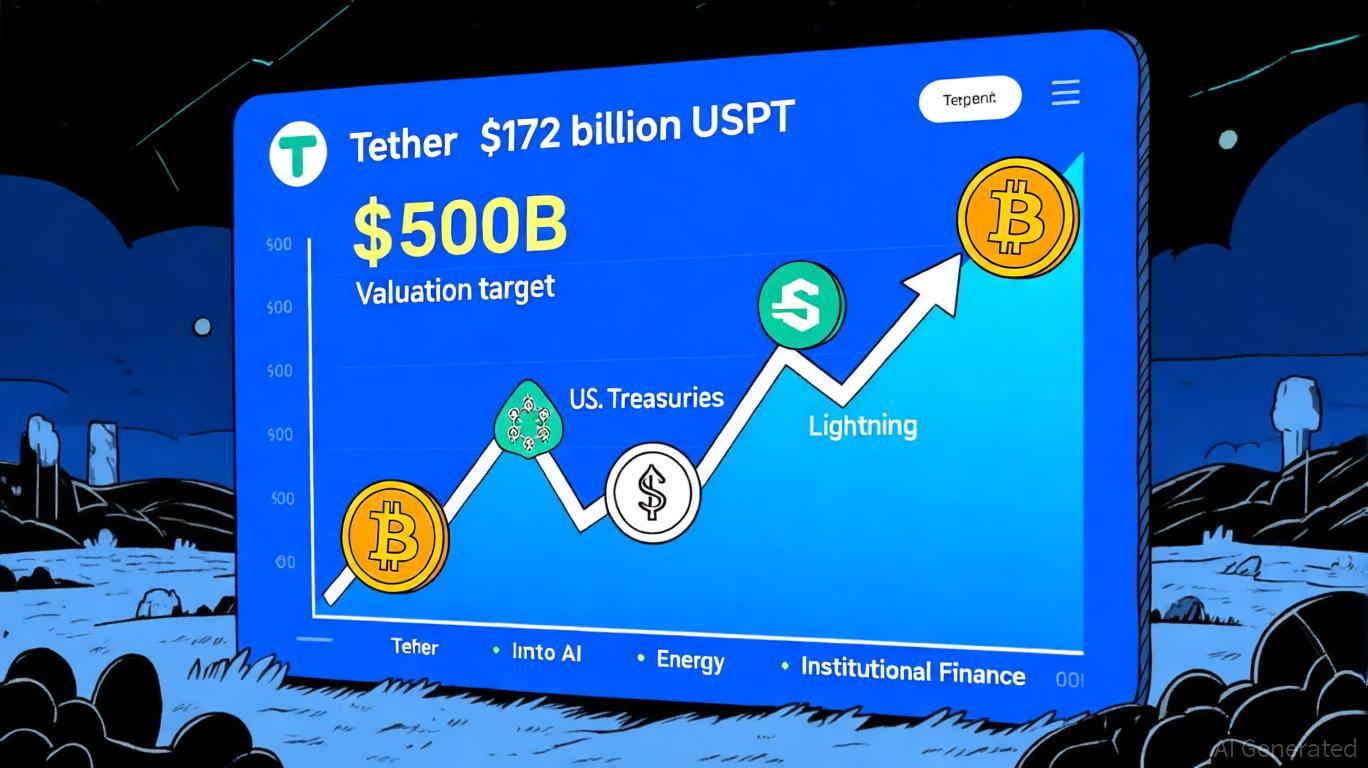 Tether 力争达到 5000 亿美元市值：流动性基础设施和稳定币在加密生态系统中的主导地位