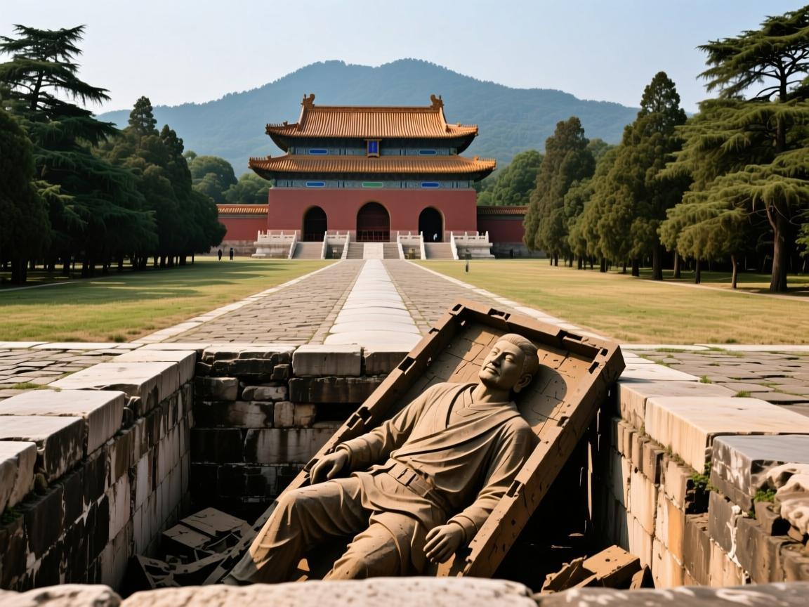 南京十三陵被盗了么