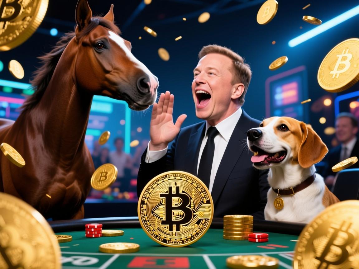 马斯克喊话狗狗币1美金，一场加密货币的狂欢与赌局