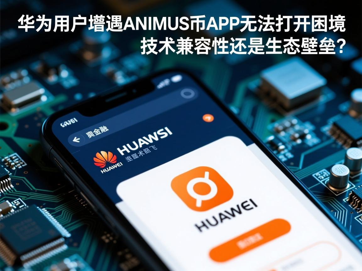 华为用户遭遇ANIMUS币APP无法打开困境，技术兼容性还是生态壁垒？