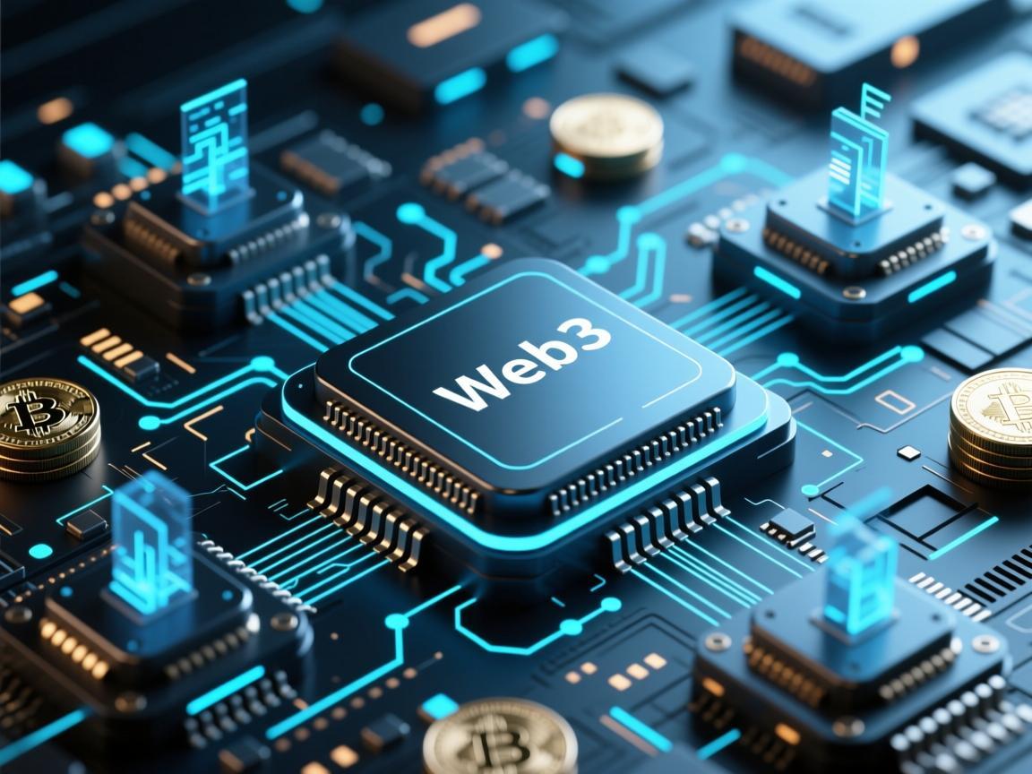 Web3生态系统图片，构建下一代互联网的视觉蓝图