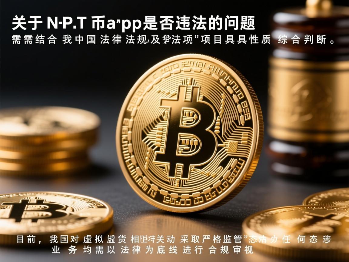 关于NPT币app是否违法的问题，需结合我国法律法规及项目具体性质综合判断。目前，我国对虚拟货币相关活动采取严格监管态度，任何涉及虚拟货币的业务均需以法律为底线进行合规审视