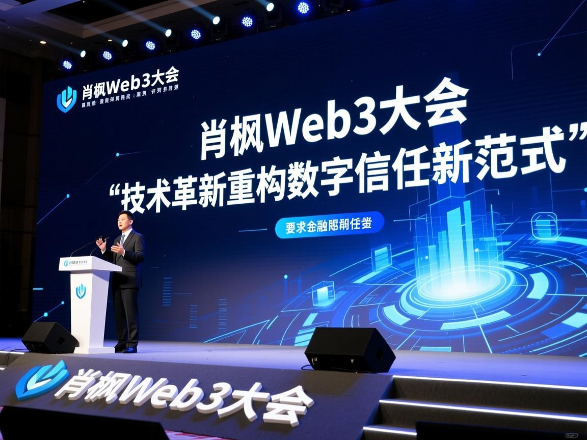 肖枫Web3大会演讲，以技术革新重构数字信任新范式