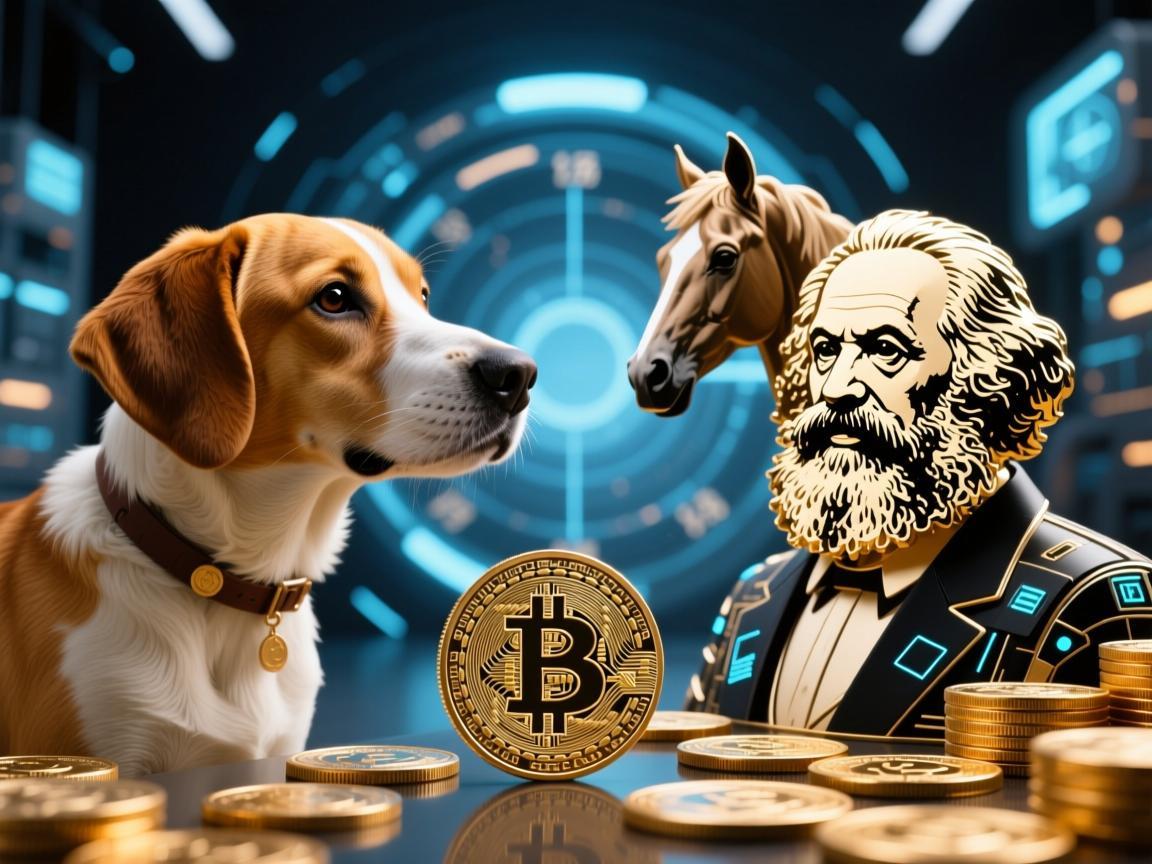 狗狗币与马克思,一场跨越时空的价值对话