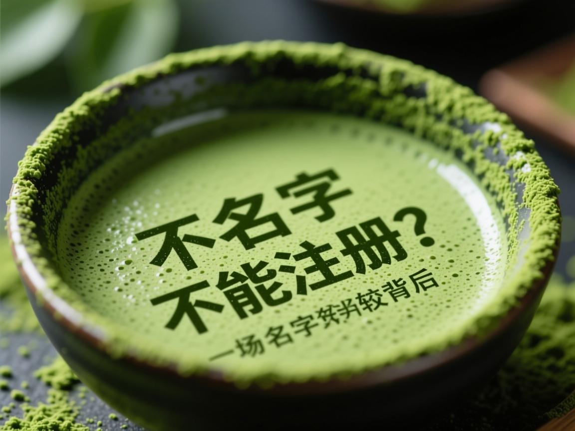 抹茶怎么不能注册？一场关于名字的较真背后