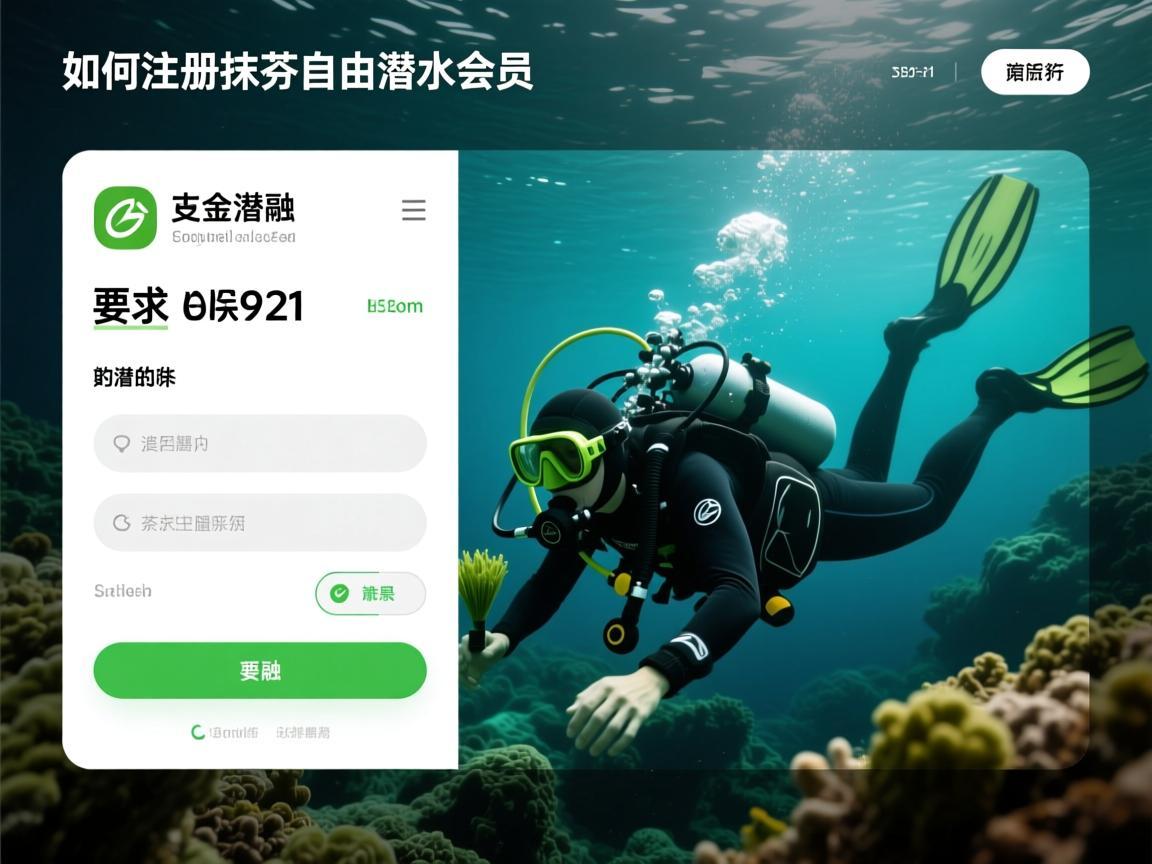 如何注册抹茶自由潜水会员