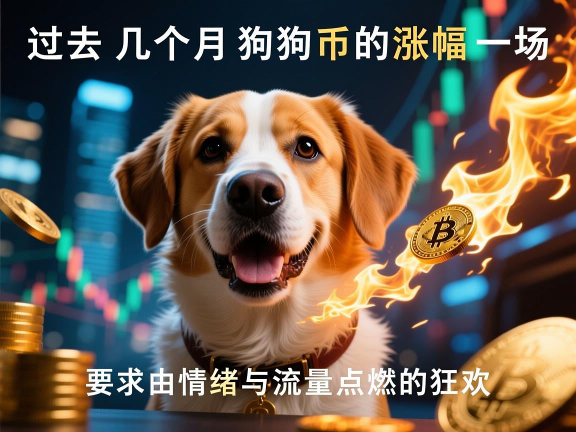 过去几个月狗狗币的涨幅，一场由情绪与流量点燃的狂欢