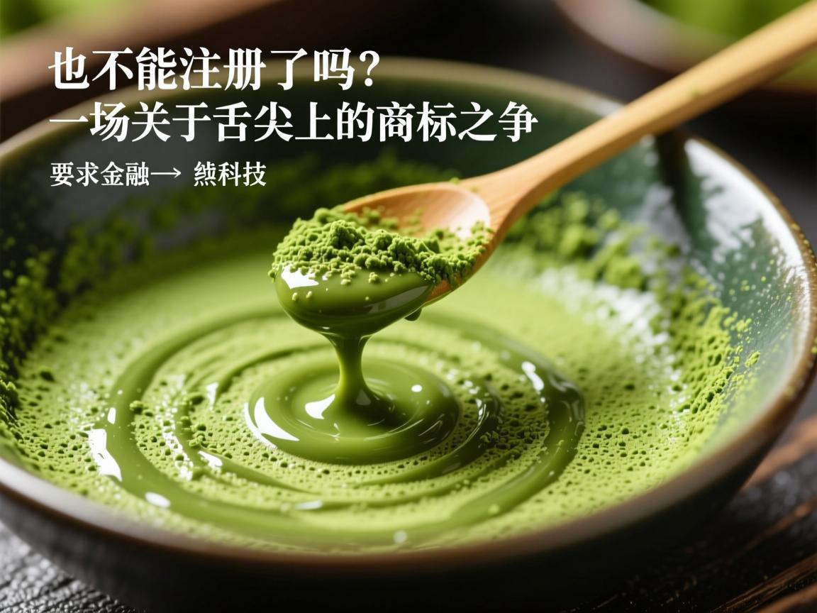 抹茶也不能注册了吗？一场关于舌尖上的商标之争