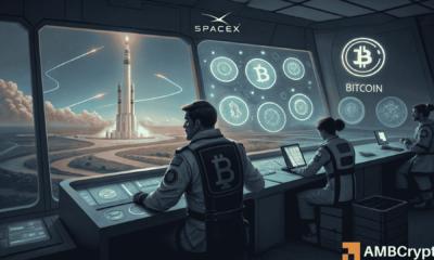 埃隆·马斯克的 SpaceX 移动比特币——自 7 月以来首次重大链上活动