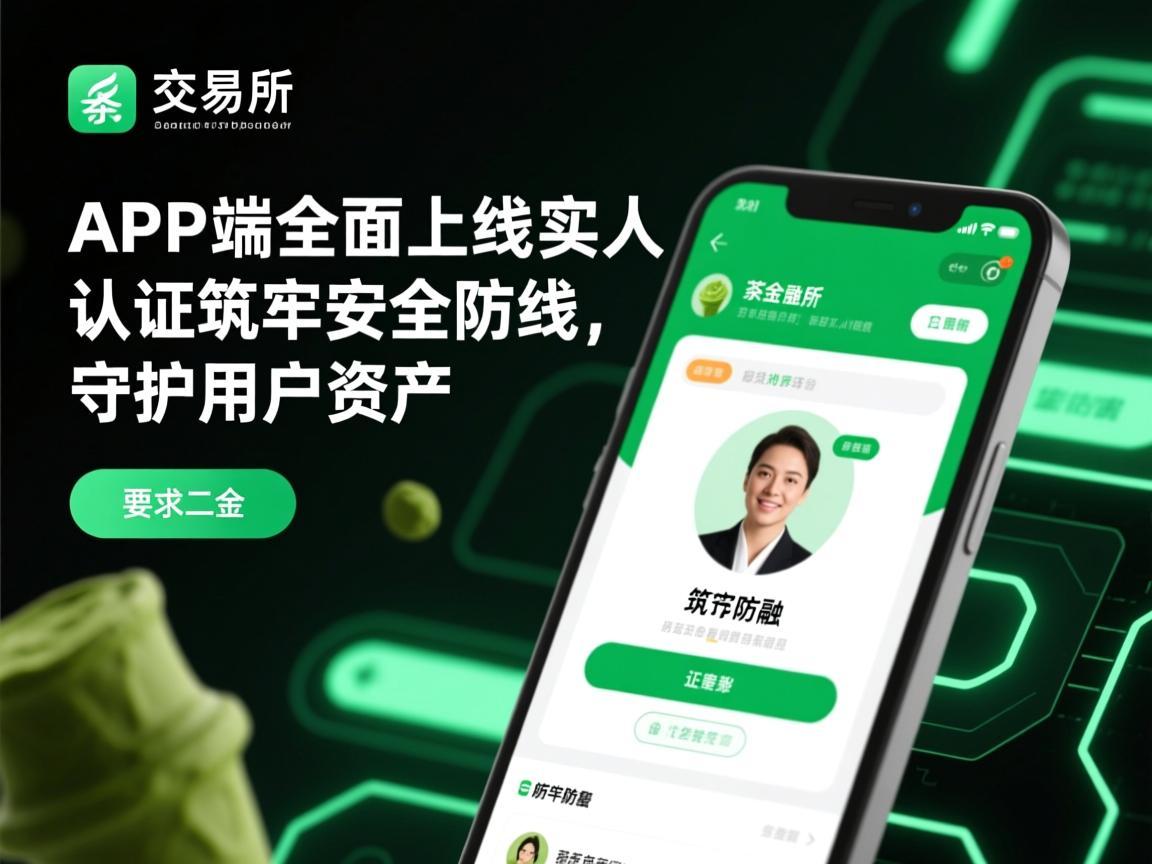 抹茶交易所APP端全面上线实人认证，筑牢安全防线，守护用户资产