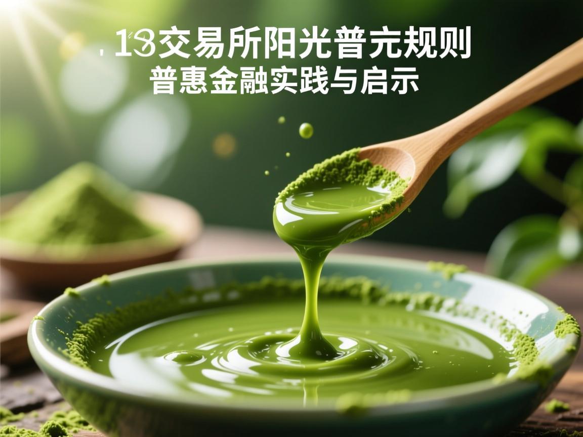 抹茶交易所阳光普照规则，普惠金融的实践与启示