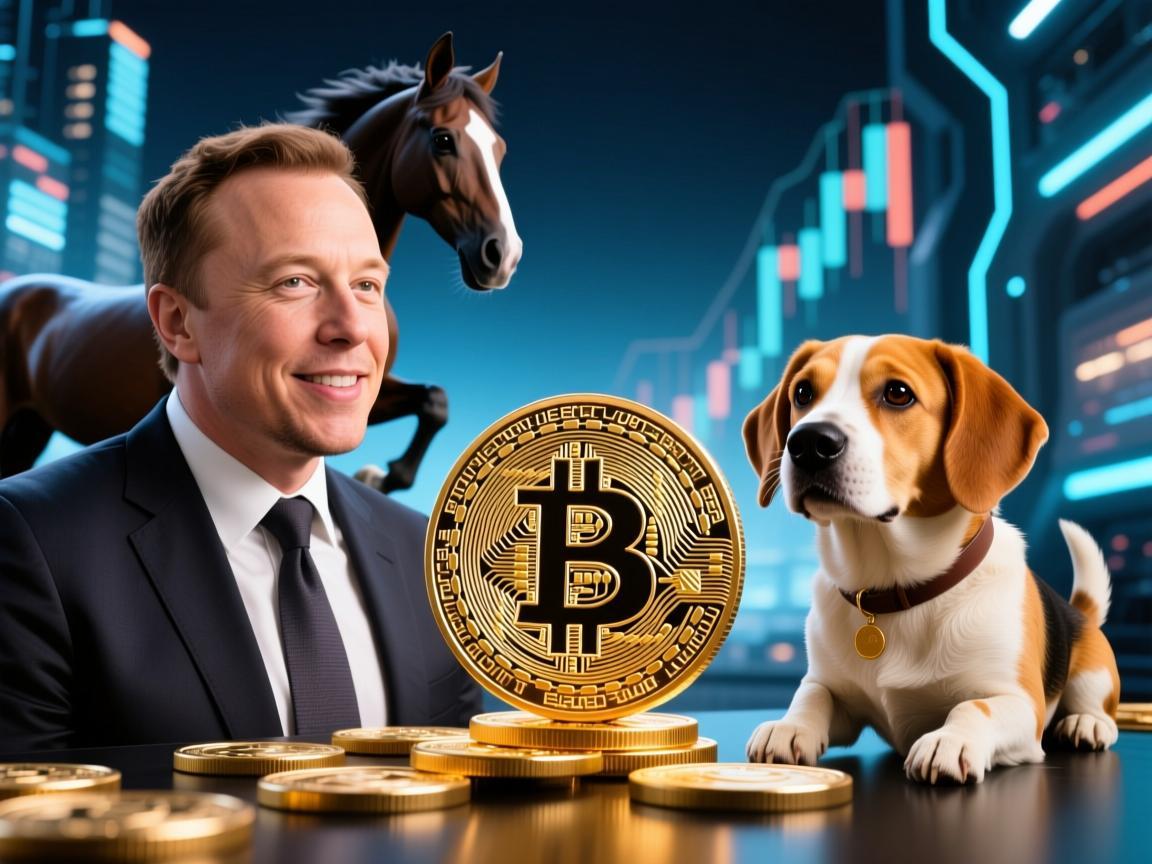 马斯克与狗狗币，一场梗币与流量之王的双向奔赴