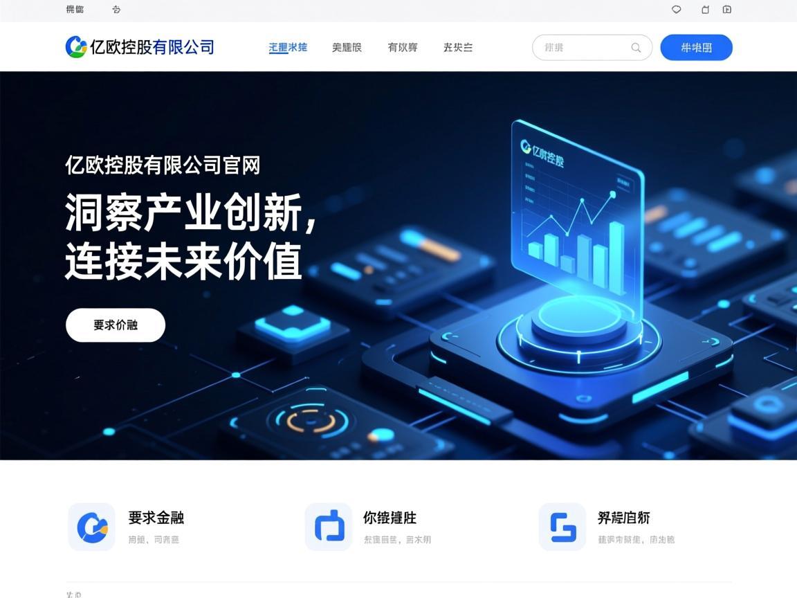 亿欧控股有限公司官网，洞察产业创新，连接未来价值
