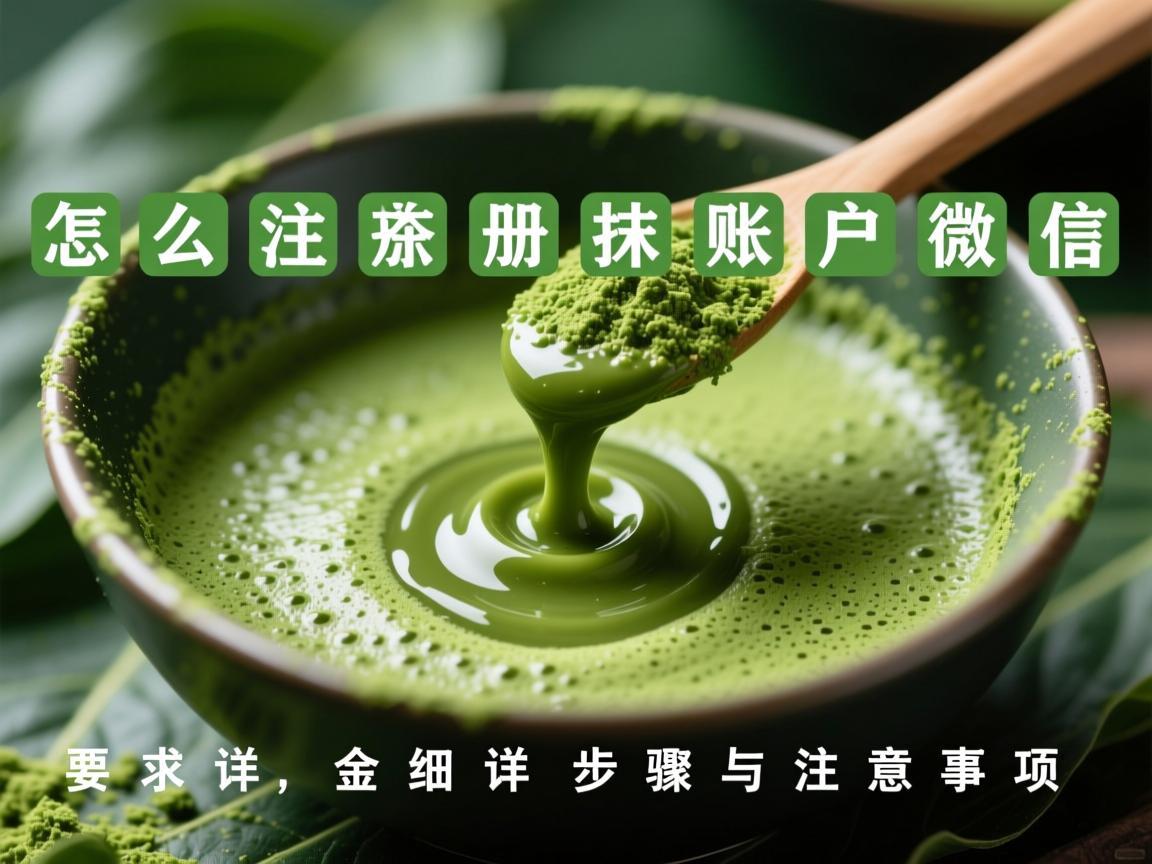 怎么注册抹茶账户微信 详细步骤与注意事项