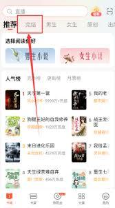 奇迹免费小说如何查看分类