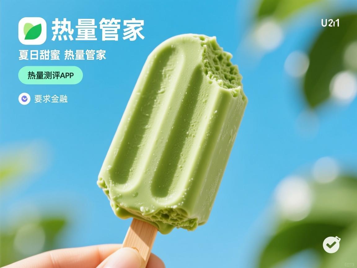 抹茶雪糕热量测评app，夏日甜蜜的热量管家