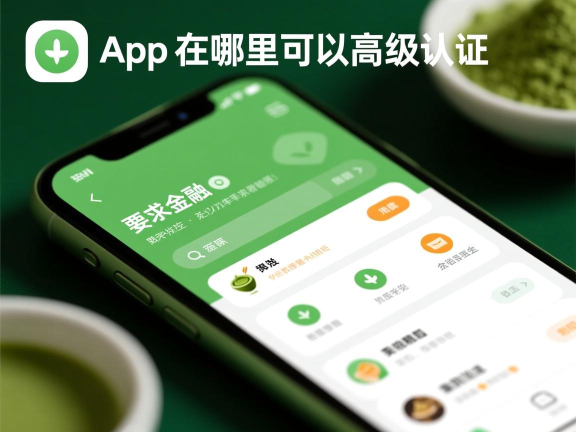 抹茶app上在哪里可以高级认证