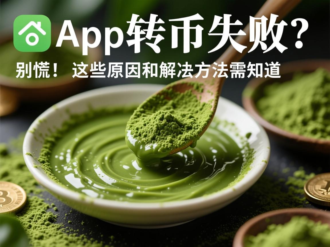 抹茶App转币失败 别慌！这些原因和解决方法需知道