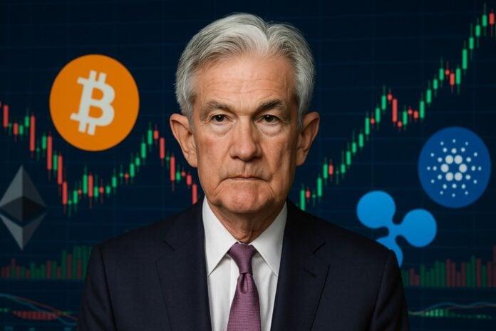 加密货币：美联储主席杰罗姆·鲍威尔发布负面消息