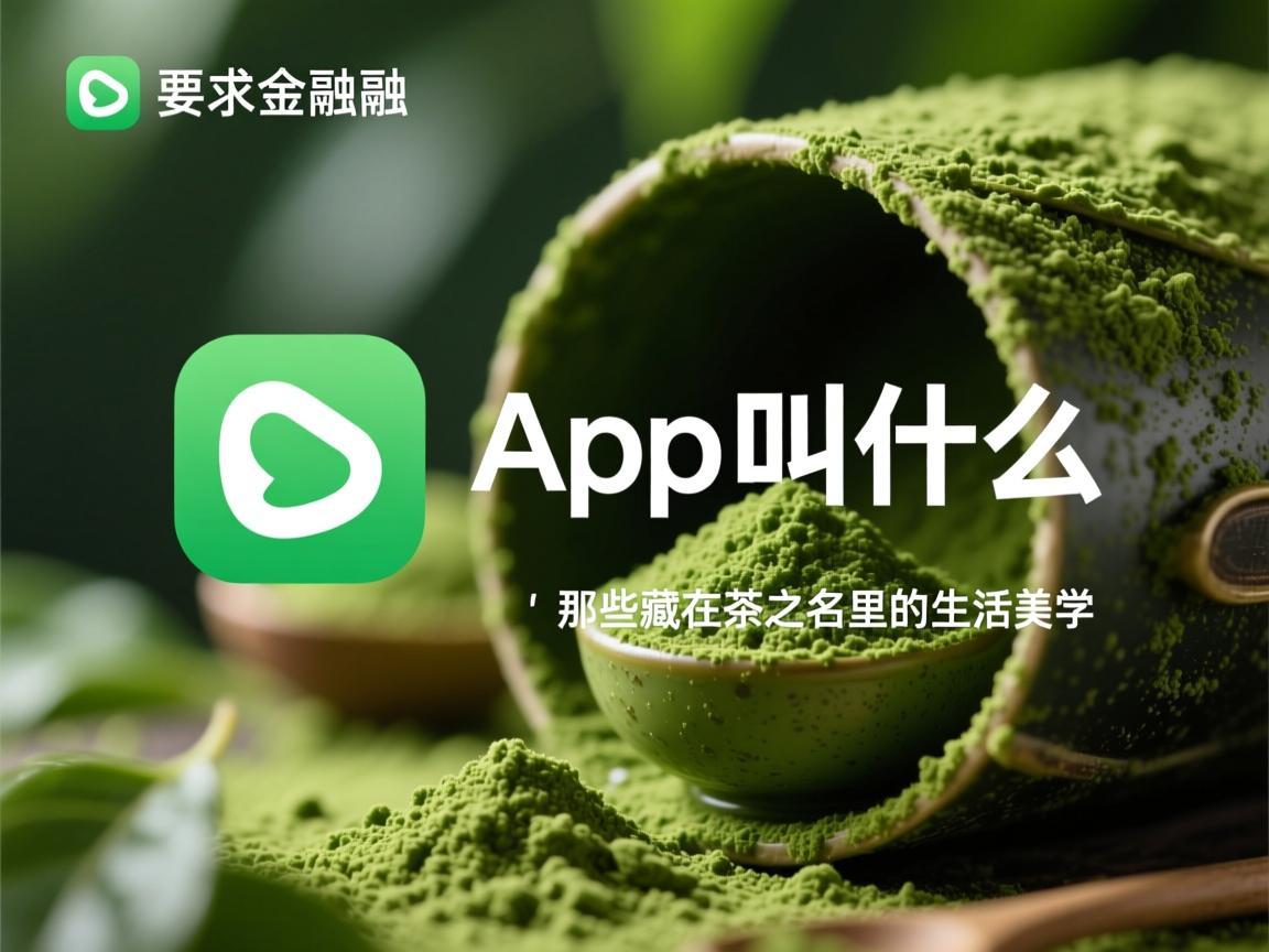 抹茶App叫什么名字 那些藏在抹茶之名里的生活美学