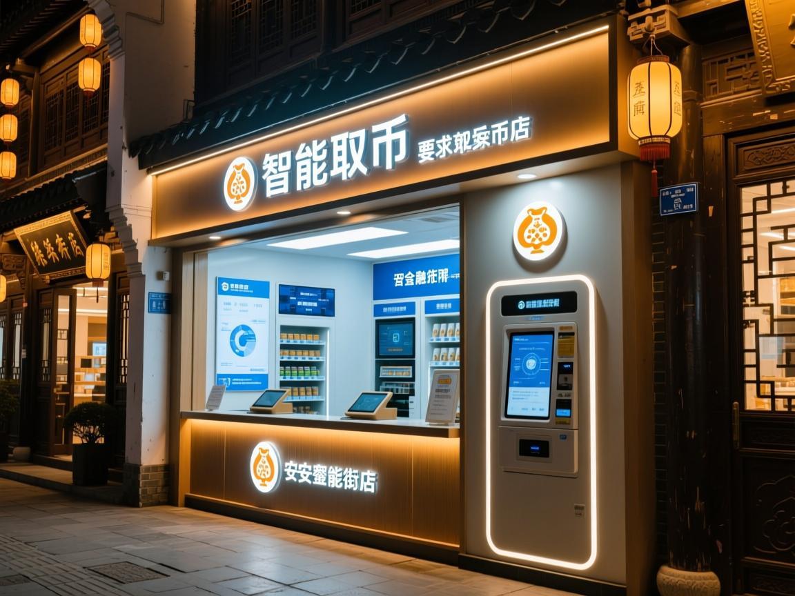 六安罍街智能取币店，传统文化与现代科技的邂逅