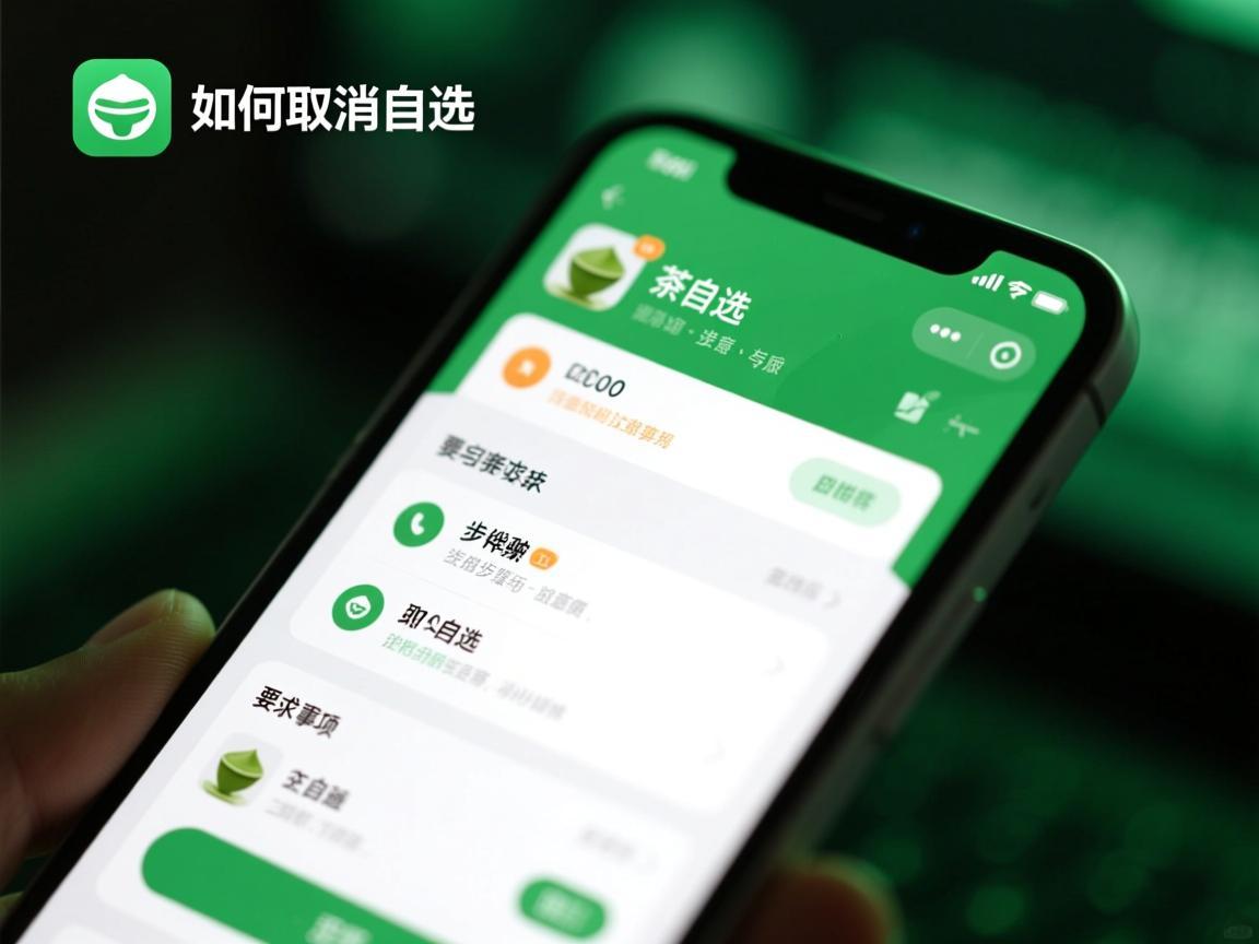 抹茶App如何取消自选，详细步骤与注意事项