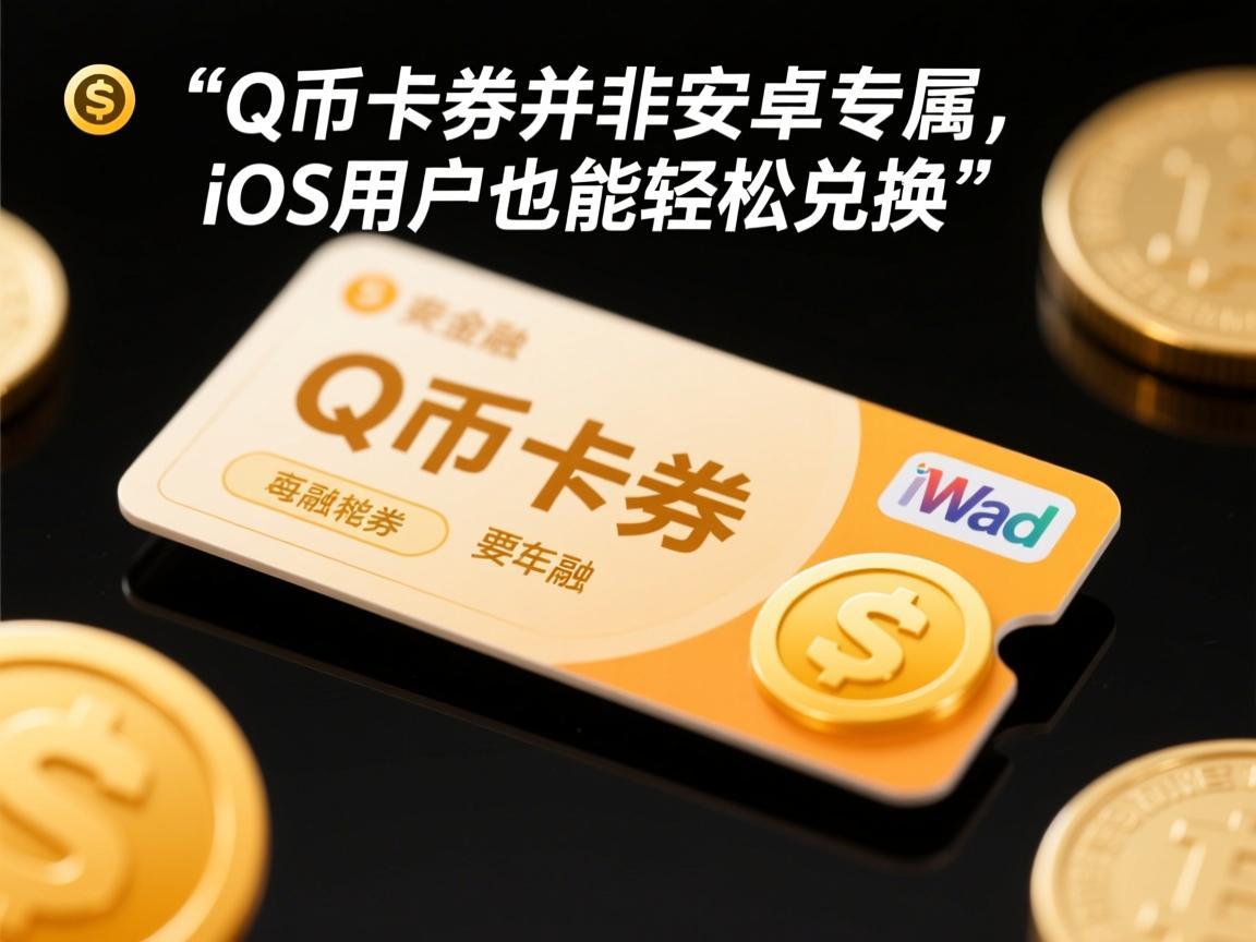 Q币卡券并非安卓专属，iOS用户也能轻松兑换