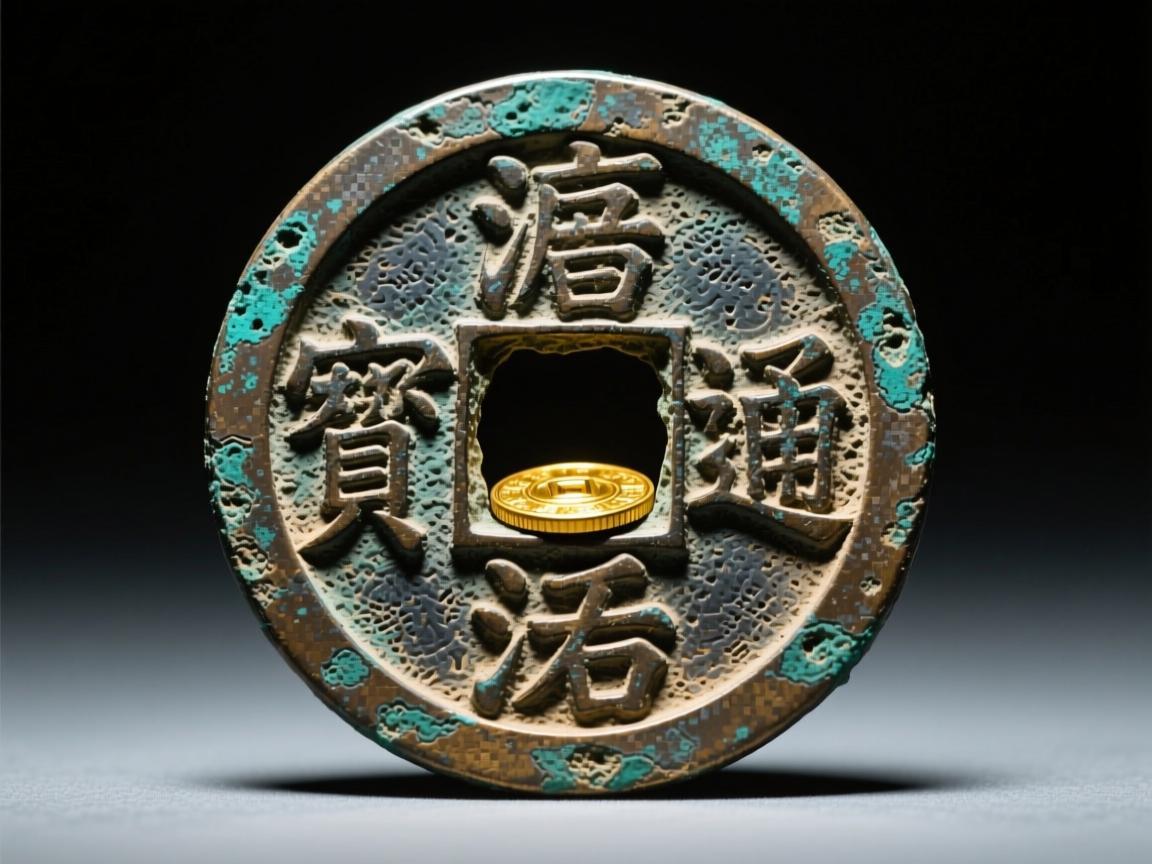 战国布币安邑二釿，孔洞里的千年财富密码