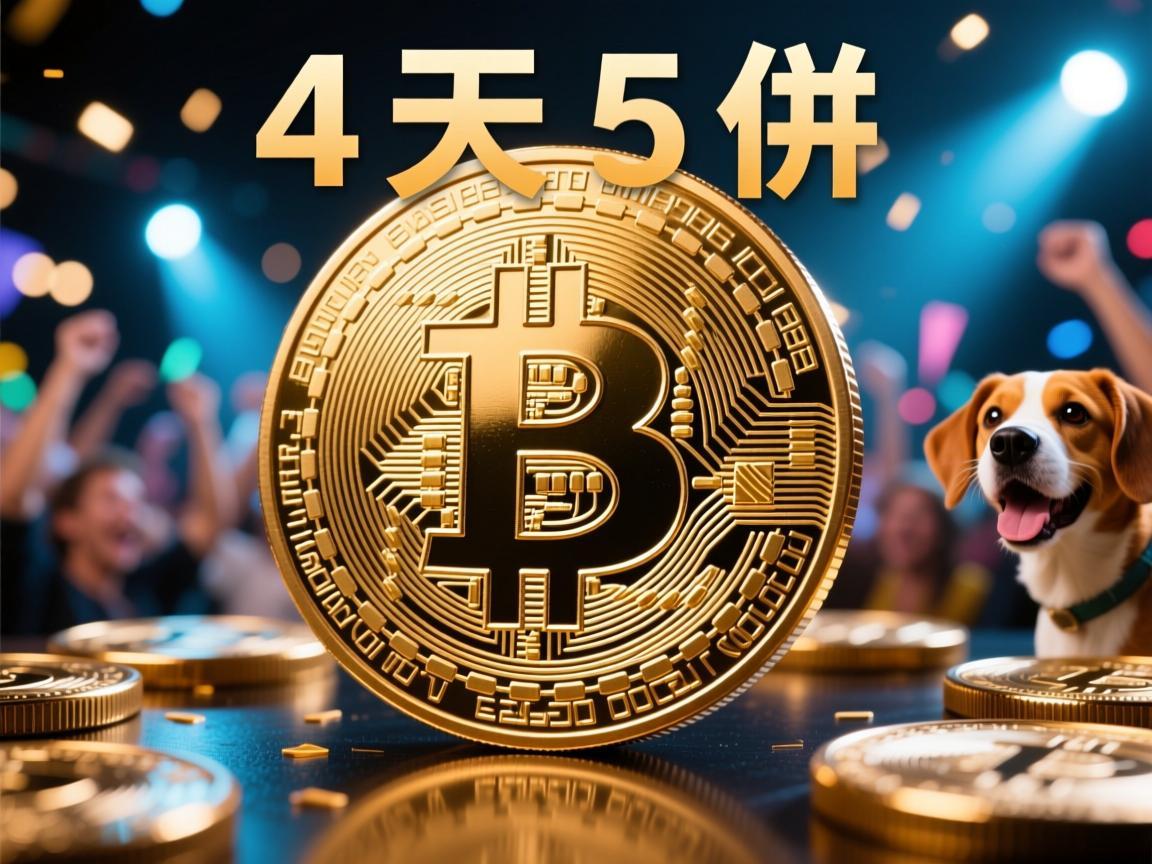 狗狗币4天翻5倍，一场狂热背后的狂欢与警示