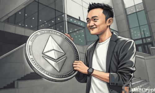 孙宇晨大举押注以太坊：质押1.54亿美元ETH，持仓量首次超越TRX