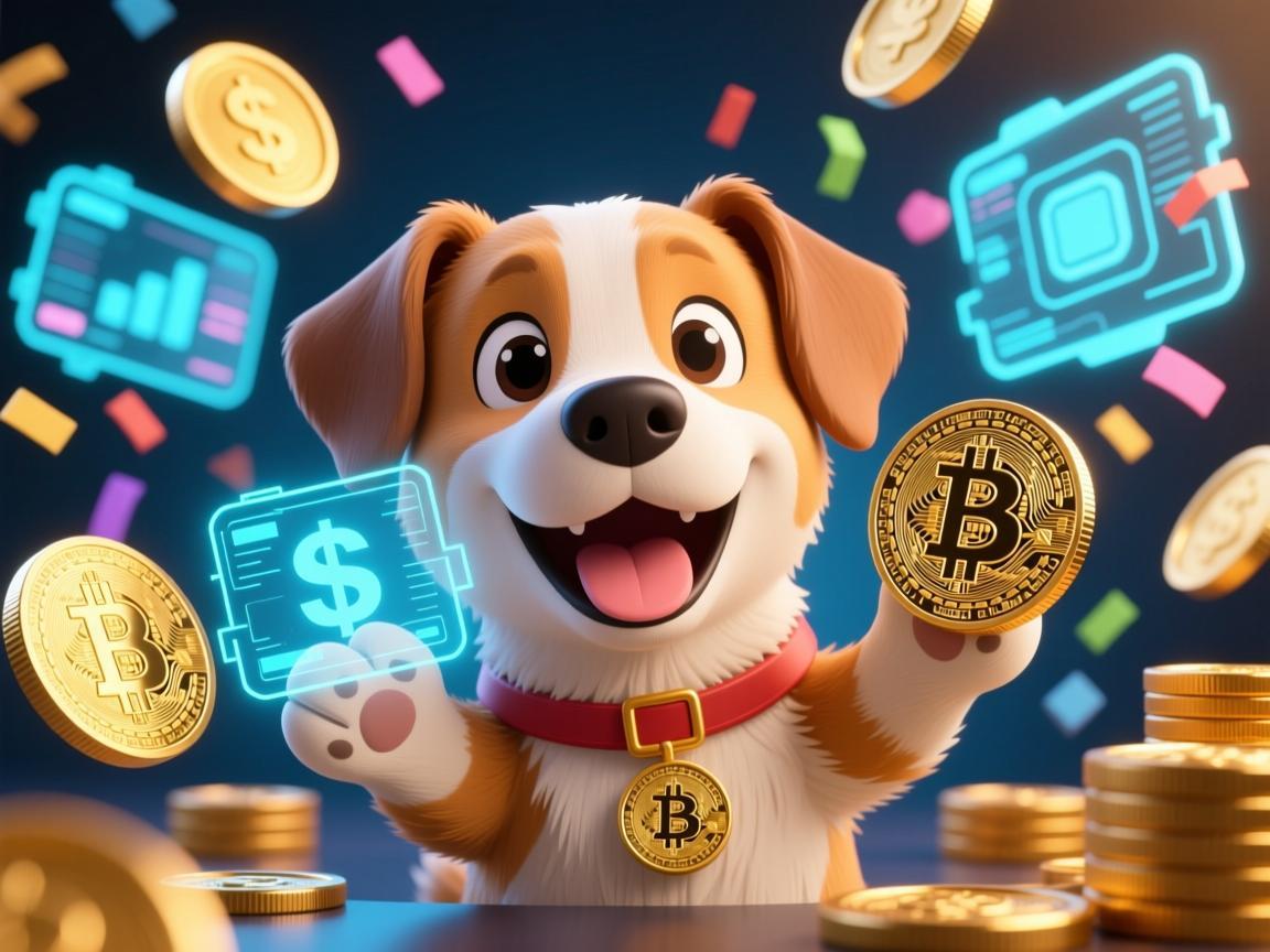 当狗狗表情包遇上虚拟币，一场互联网狂欢的新玩法