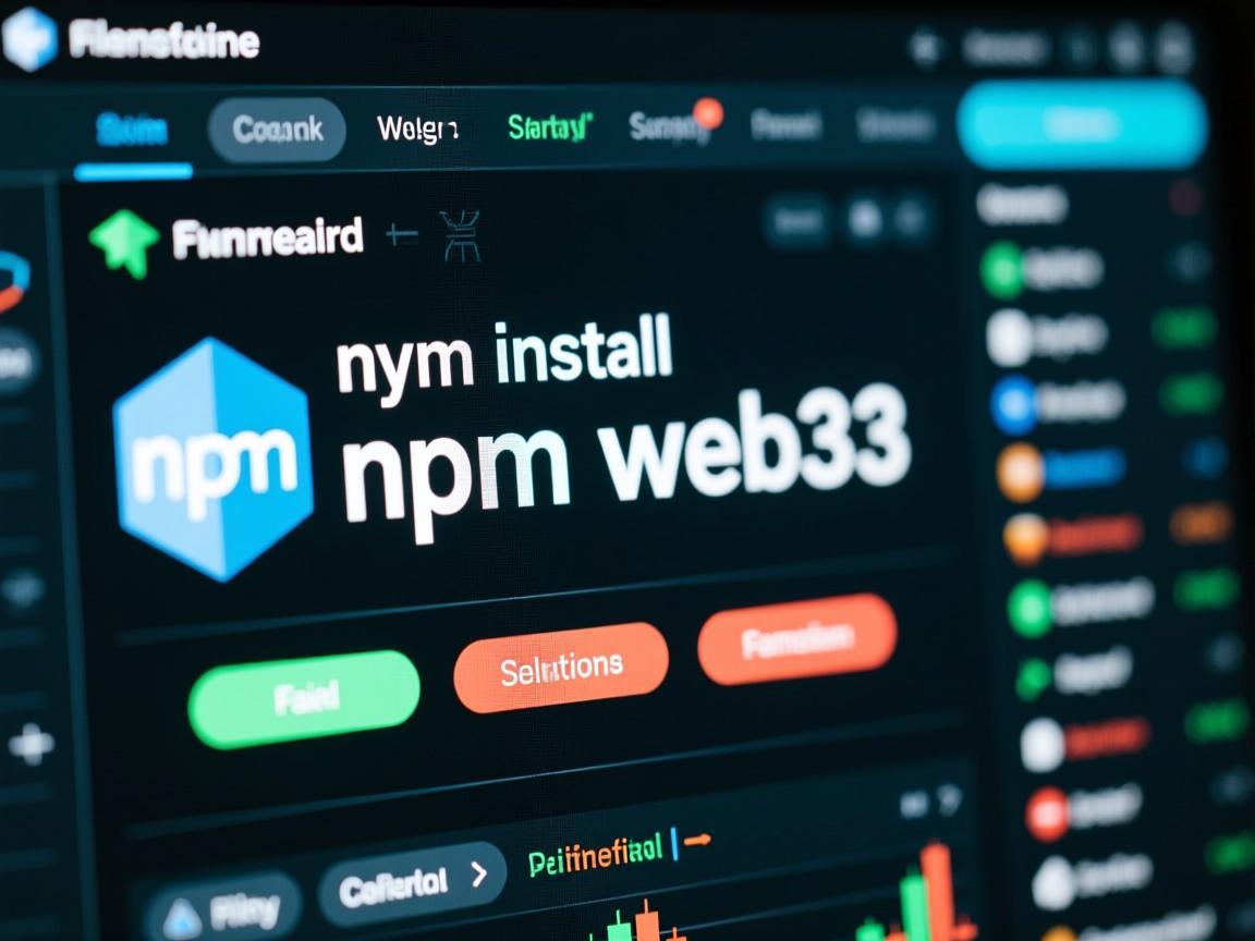 npm install web3失败，常见原因与解决方案