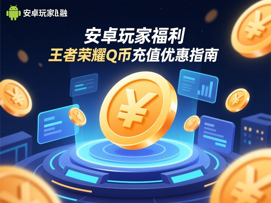 安卓玩家福利，王者荣耀Q币充值优惠指南