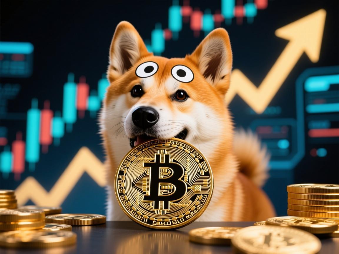 狗狗币一路上涨，从迷因到数字货币的狂欢与启示