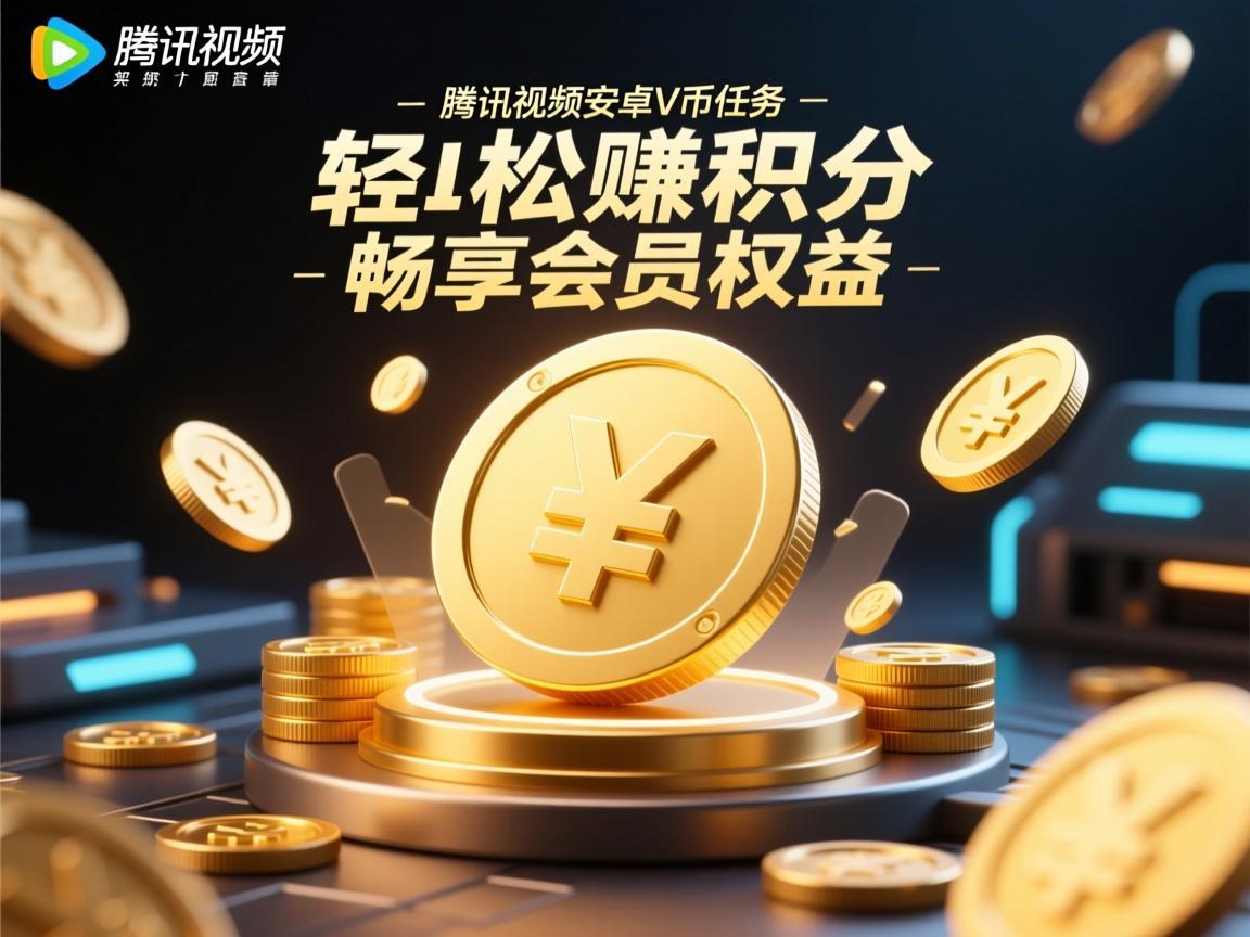 腾讯视频安卓v币任务，轻松赚积分，畅享会员权益