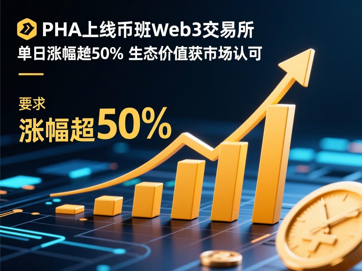 PHA上线币安Web3交易所,单日涨幅超50%生态价值获市场认可