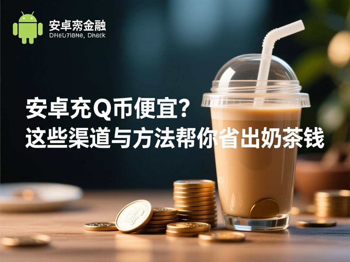 安卓充Q币便宜?这些渠道与方法帮你省出奶茶钱