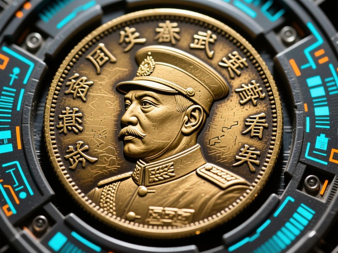 黎元洪安武军纪念币，乱世军权下的历史切片