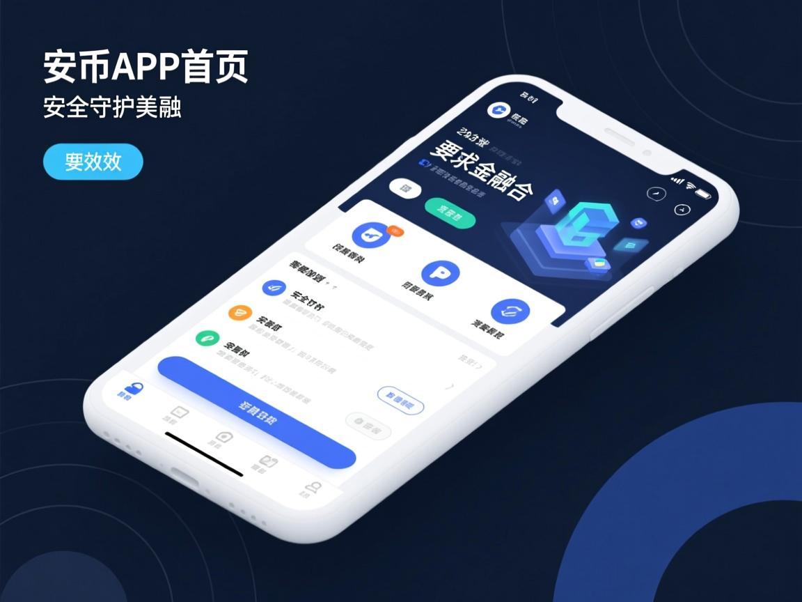 安币APP首页界面，简洁高效与安全守护的完美融合