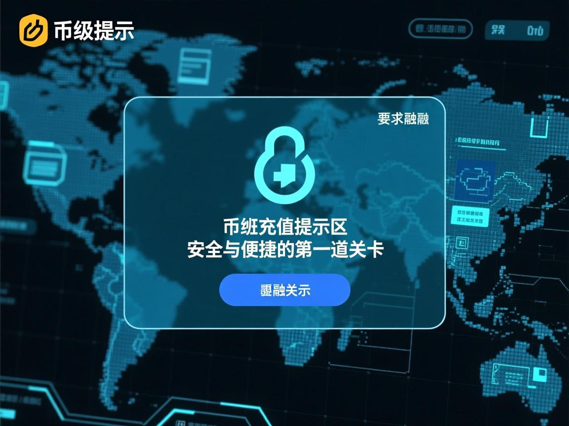 币安充值提示区域，安全与便捷的第一道关卡