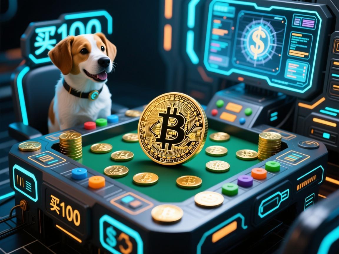买100个狗狗币玩玩，一场数字世界的零钱游戏