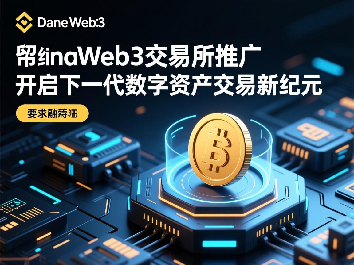 币安Web3交易所推广海报，开启下一代数字资产交易新纪元