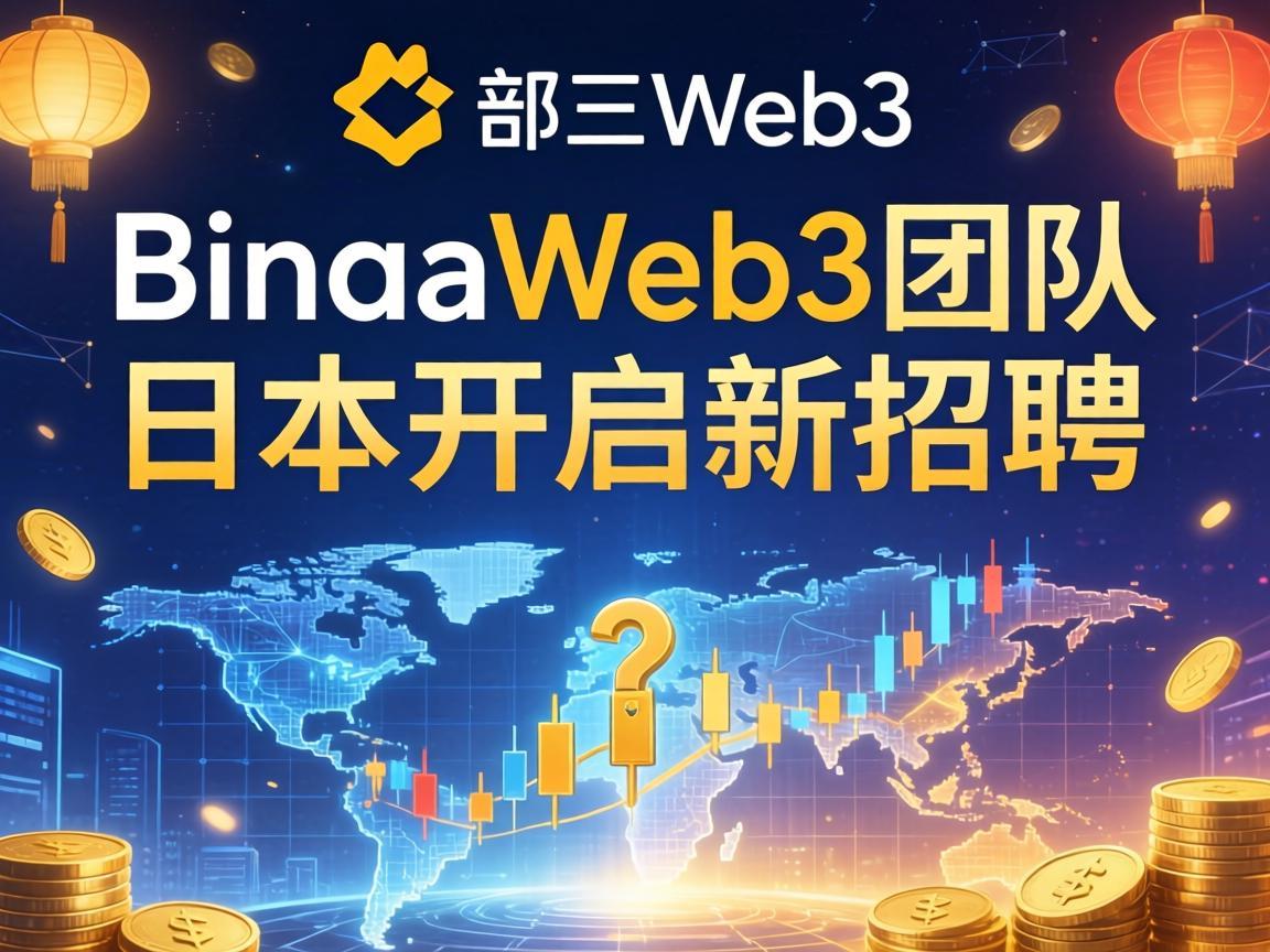 币安Web3团队在日本开启全新招聘计划