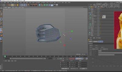 C4D对称后曲面细分物体没连接怎么解决