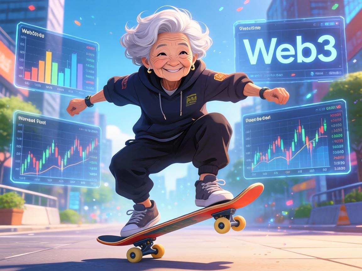 跑酷老奶奶欧义与Web3的奇妙邂逅