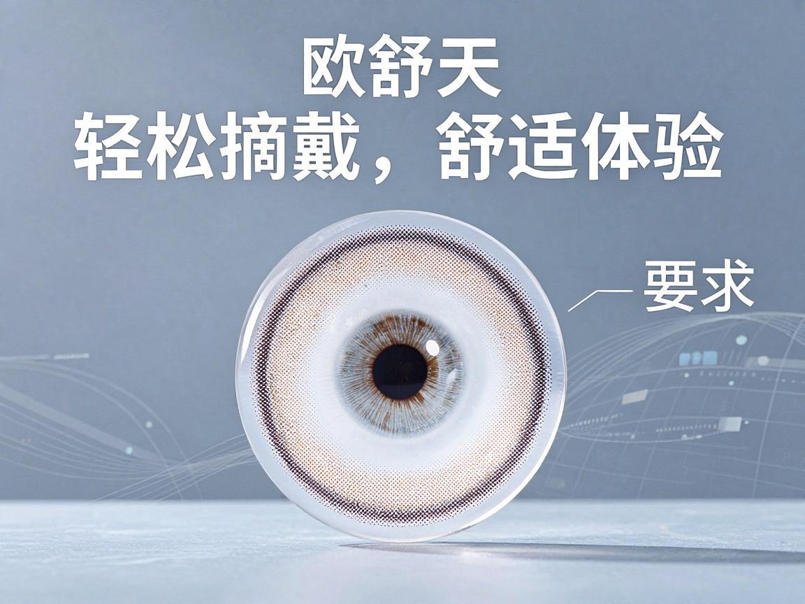 欧舒天隐形眼镜，轻松摘戴，舒适体验